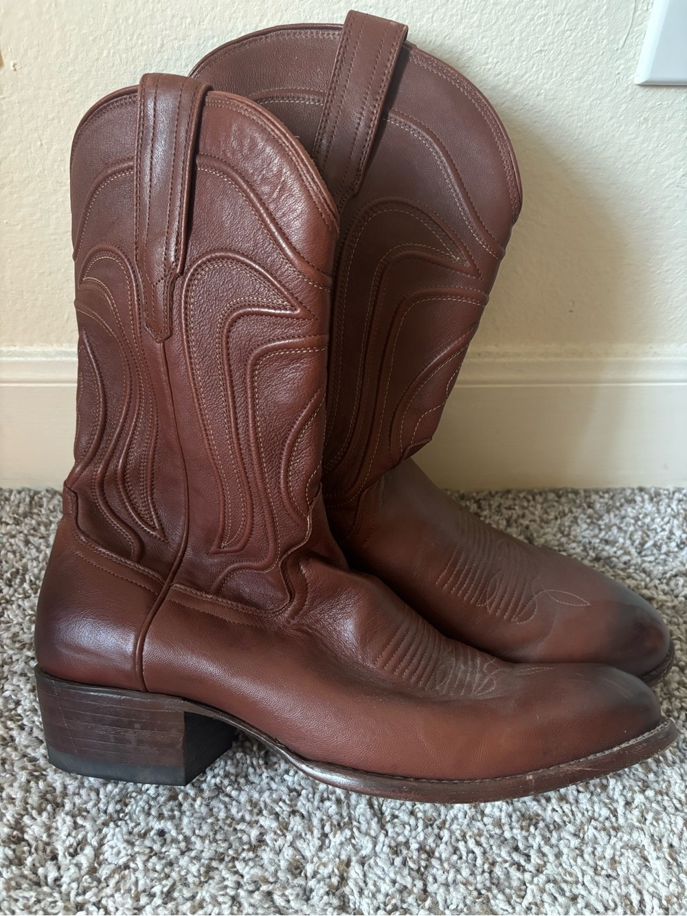 Tecovas Fine Bootmakers Western Cowboy Leather Boots Handmade